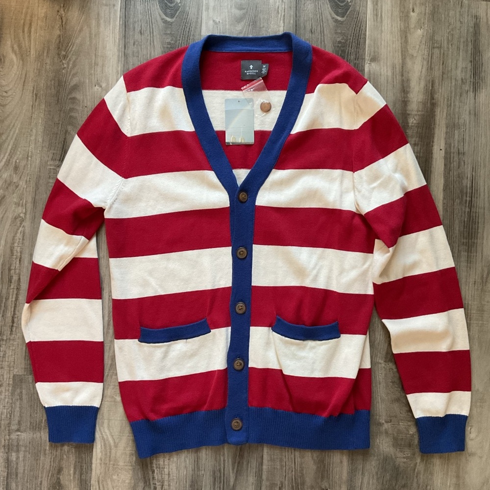 Urban outfitters Red, White, and Blue Cardigan NWT size medium